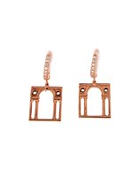 Pendientes Loving Palladio  Mujer 3D in Plata Zircone ORR05 SERLIANA - ORR05 SERLIANA